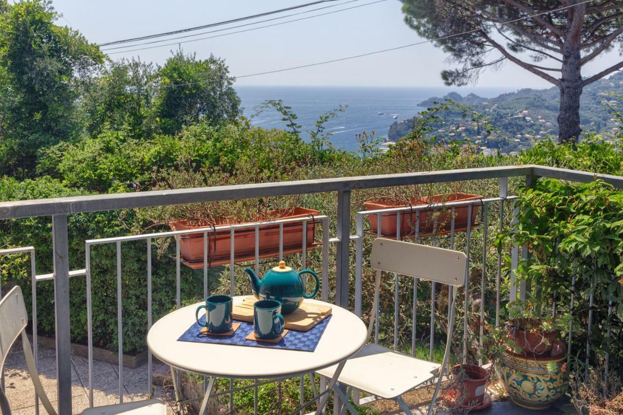 Casa Anna Sea View, Pool, Parking & Wifi Apartamento Rapallo Exterior foto